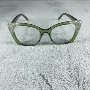 Elegant Olive Cat-Eye Glasses